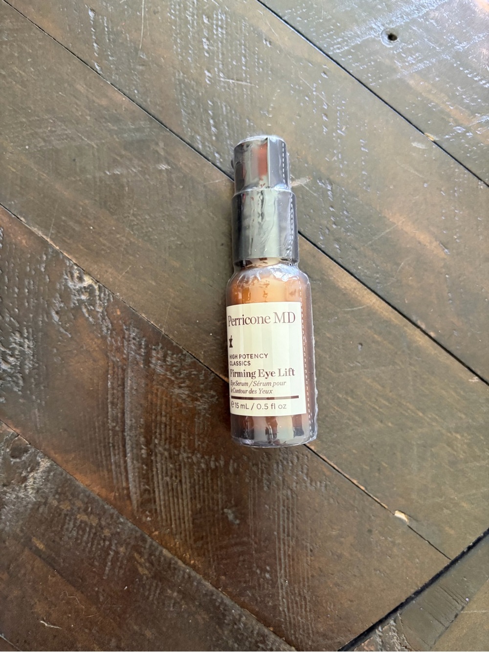 Perricone MD Firming Eye Lift - Silver Cap & Cream-Tan Bottle